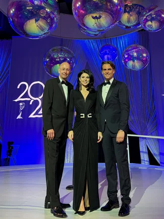 Thomas Mack, seine Frau Katja Mack und Eatrenalin Mitgründer Oliver Altherr. 