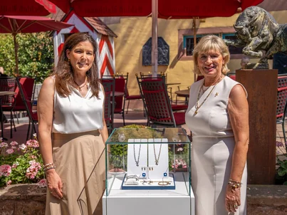 'Mauritia Mack by LEONARDO' Mauritia Mack and her charity jewellery collection ‘Mauritia Mack by LEONARDO’.