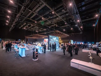 Messen und Ausstellungen Eine Messe in der Europa-Park Arena.