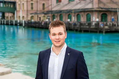 Frederik Mack Portrait photograph of Frederik Mack.