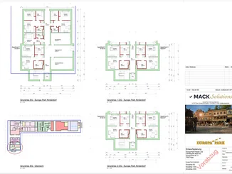 Floor plans Floor plans of the 'Europa-Park Little Heroes Children's House'.