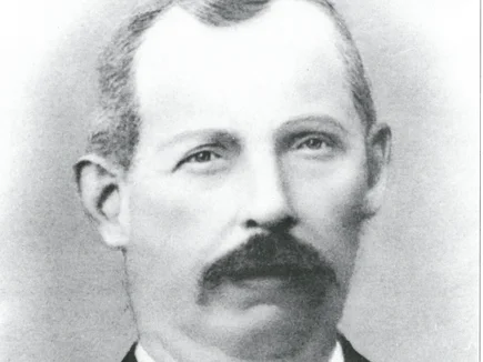 Historical black-and-white portrait of Heinrich Mack II.