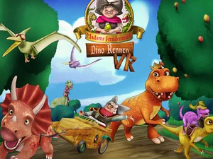 Madame Freudenreich – Dino Rennen VR Madame Freudenreich – Dino Rennen als VR-Experience.