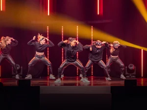 Dancers from the TALENT ACADEMY Young dancers from the TALENT ACADEMY Europa-Park during a performance.