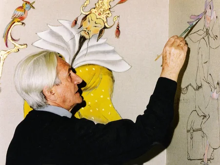 The artist Ulrich Damrau was known for his attention to detail The artist Ulrich Damrau was known for his attention to detail.