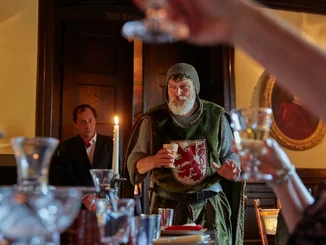 Alemannisches Rittermahl Spielleut' und Gaukler begleiten das Alemannische Rittermahl.