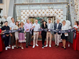 Feierliche Eröffnung Die Familie Mack bei der feierlichen Eröffnugn der TALENT ACADEMY Europa-Park.