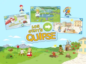 Liebevoll illustriert wartet die Quipse Welt mit sieben einfachen Online-Spielen für Kleinkinder auf.