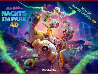 Nachts im Park 4D Filmplakat des 4D-Films "Nachts im Park" im Europa-Park.