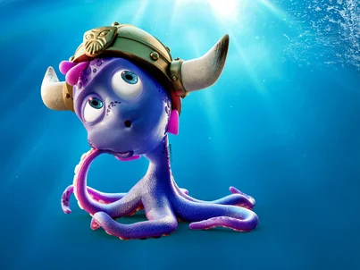 Snorri schaut nachdenklich in die Luft.